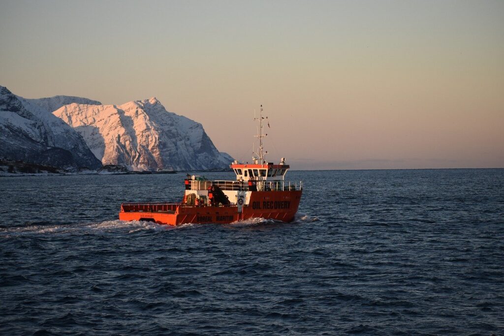 ship, ocean, mountains, sea, norway, aquatic, landscape, mountain, snow, cold, nature, ship, ship, ship, ship, ship, sea