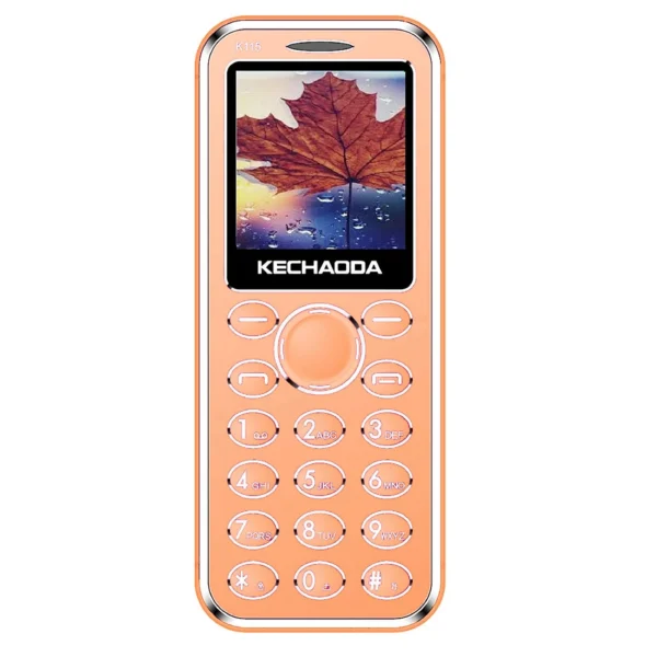 KECHAODA K115 Slim Card Size Dual Sim Phone with External Memory Slot 3.66cm (1.44-inch)