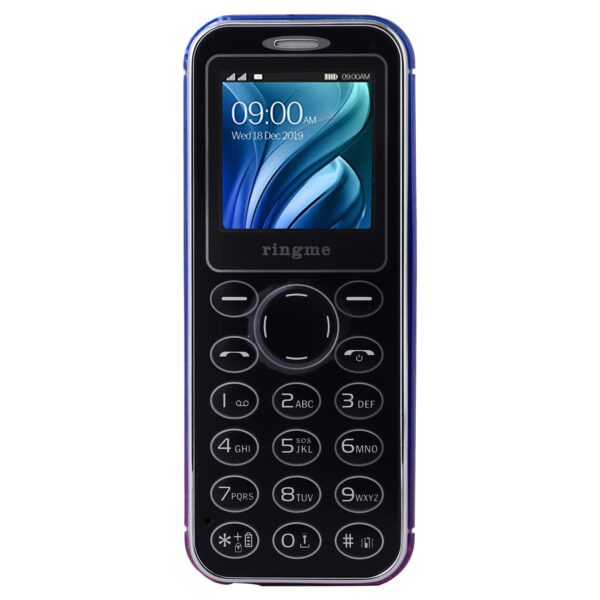 Ringme 15 Pro Mini Voice Changer Phone with BT Dailer ( MiX Color)